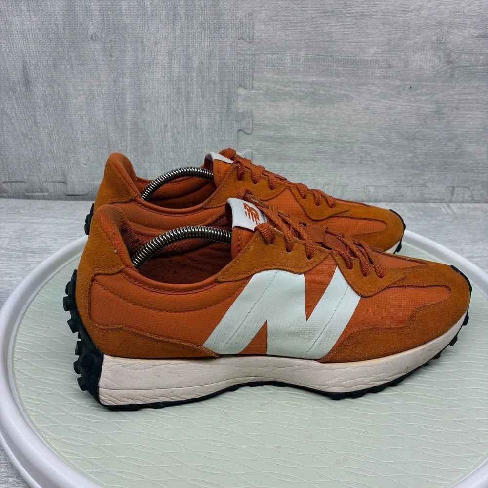 New Balance 327 Sneaker Men's 12 Vintage Orange Shoes‎ MS327GC